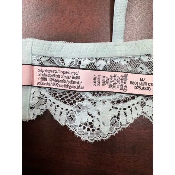 Victoria’s Secret Lace Triangle Bralette Size Medium - Picture 6 of 6